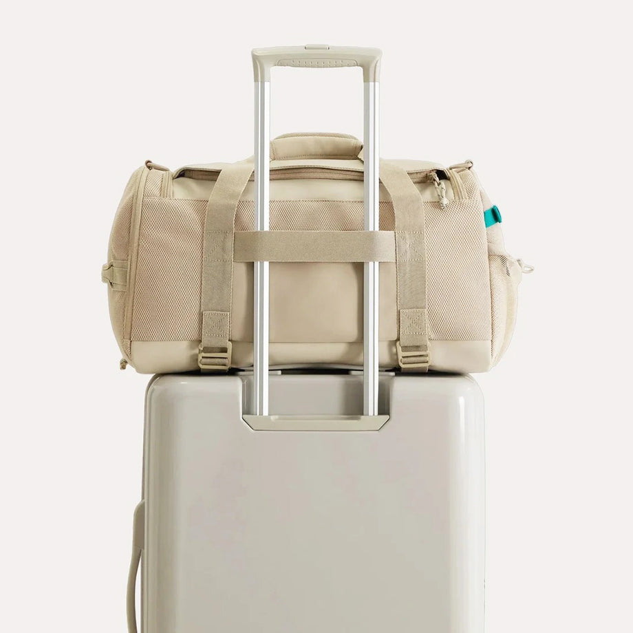 Reiki Gym Duffel Bag - Beige