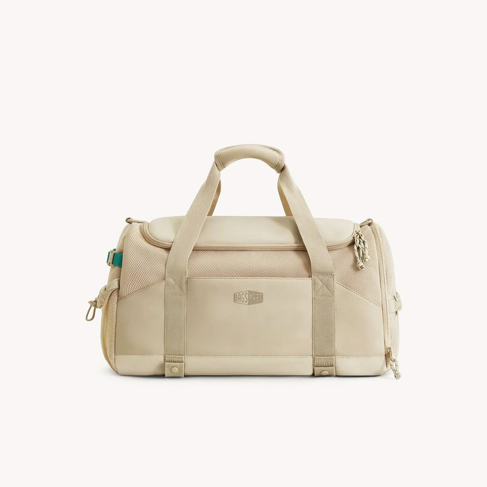 Reiki Gym Duffel Bag - Beige