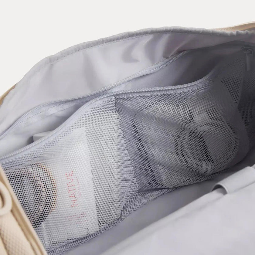 Reiki Gym Duffel Bag - Beige