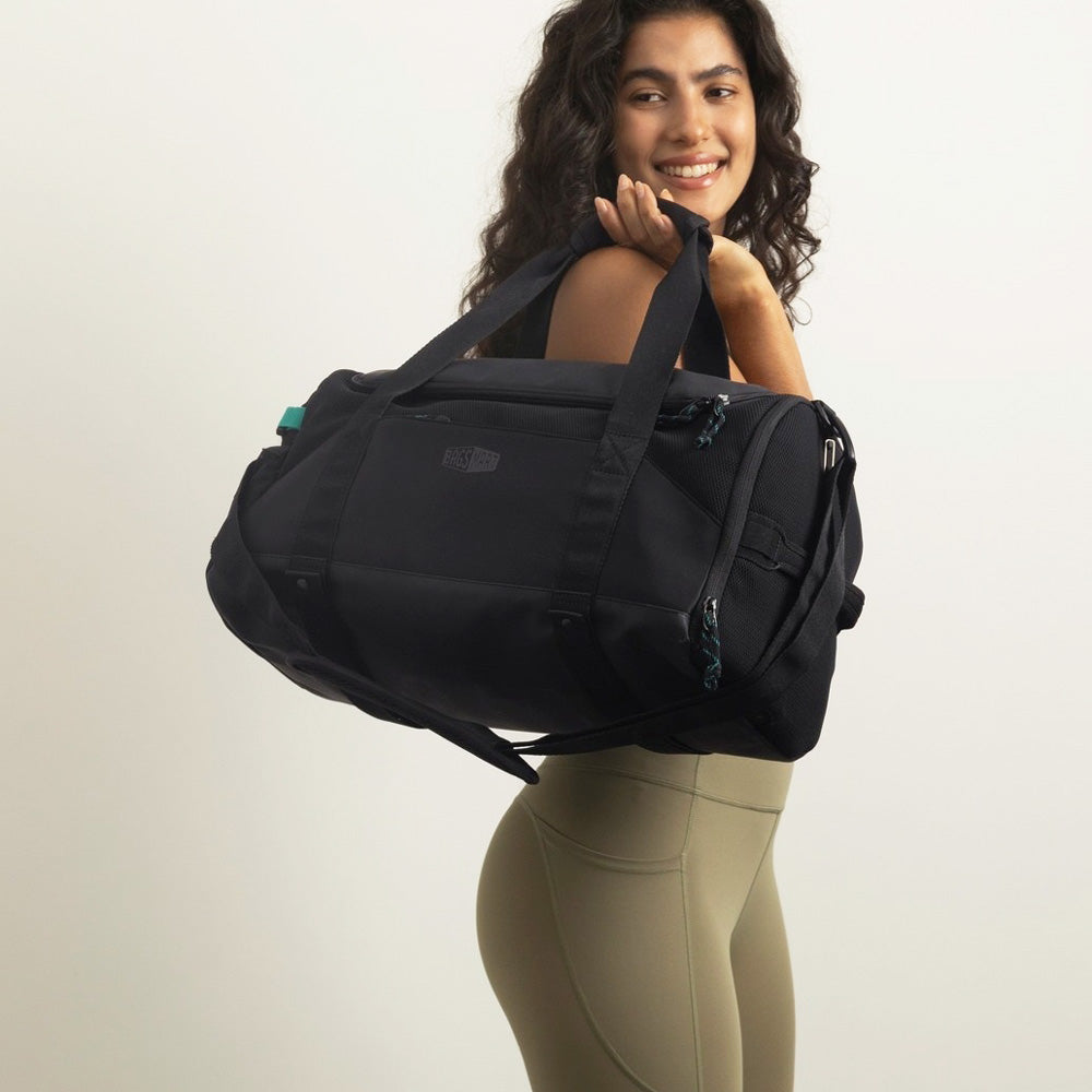 Reiki Gym Duffel Bag - Black