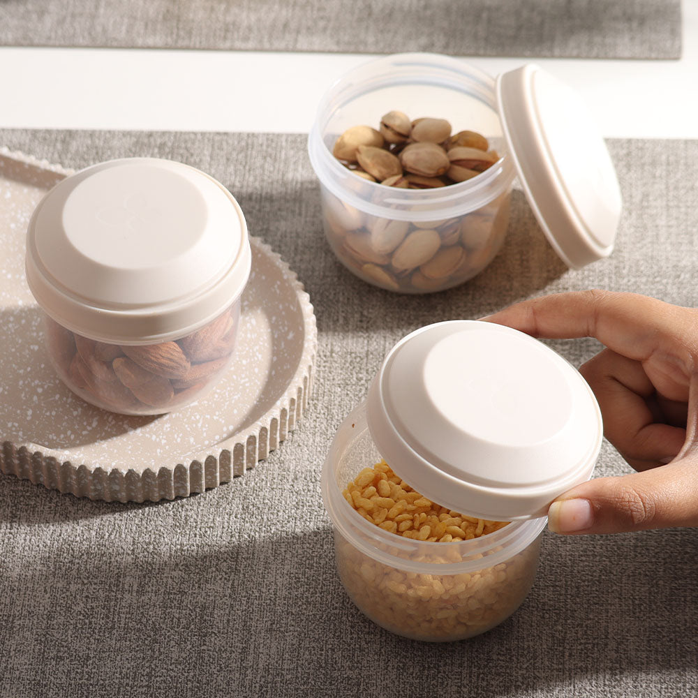 Rikko Snack Boxes, Set of 3 - Oat