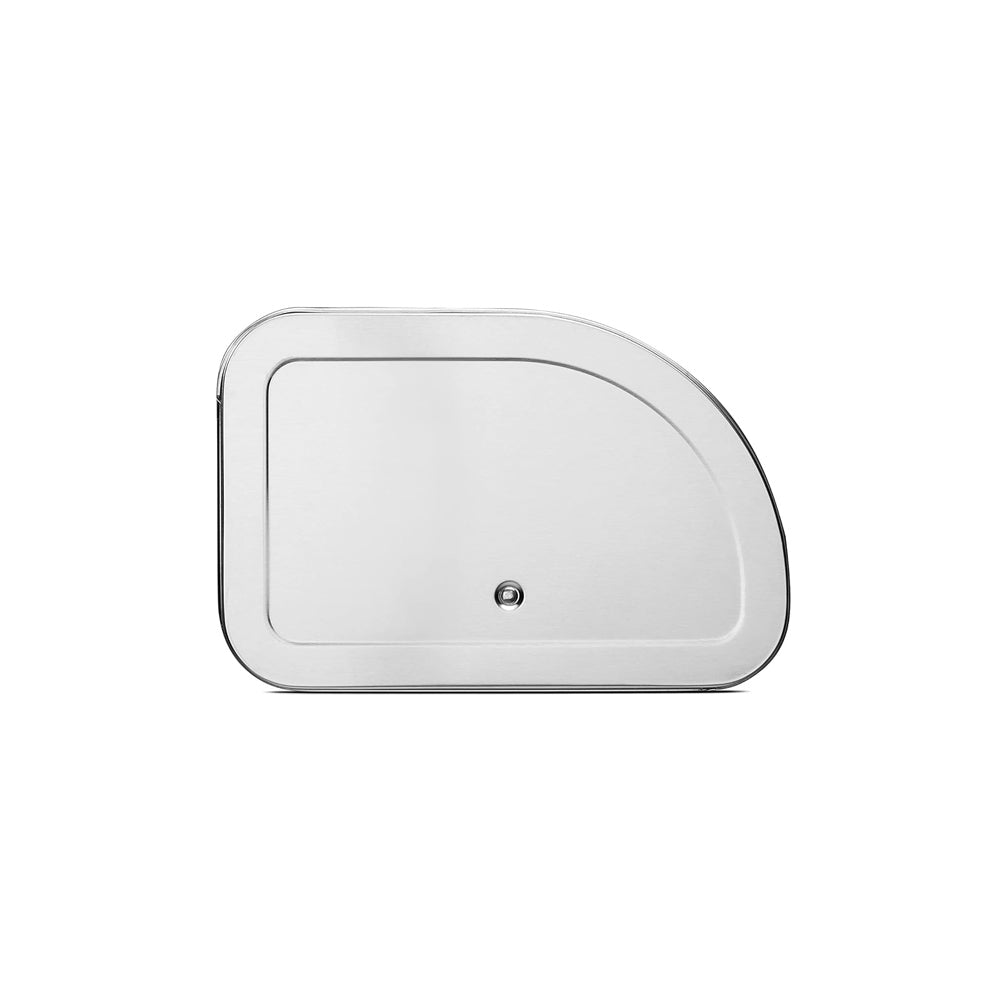 Roll Top Bread Bin Medium - Matte Steel