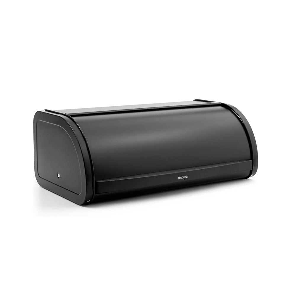 Roll Top Bread Bin Large - Matte Black