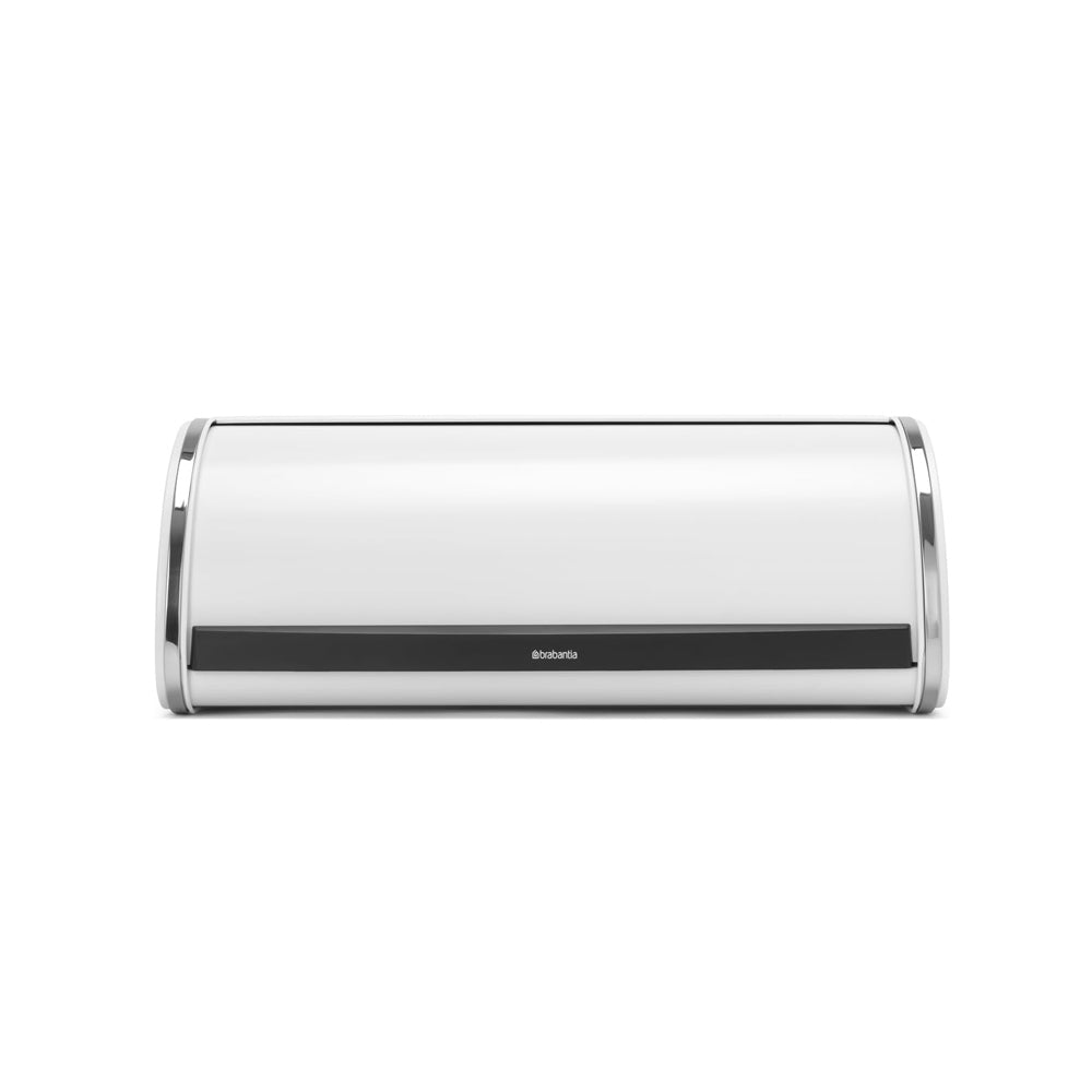 Roll Top Bread Bin Large - White