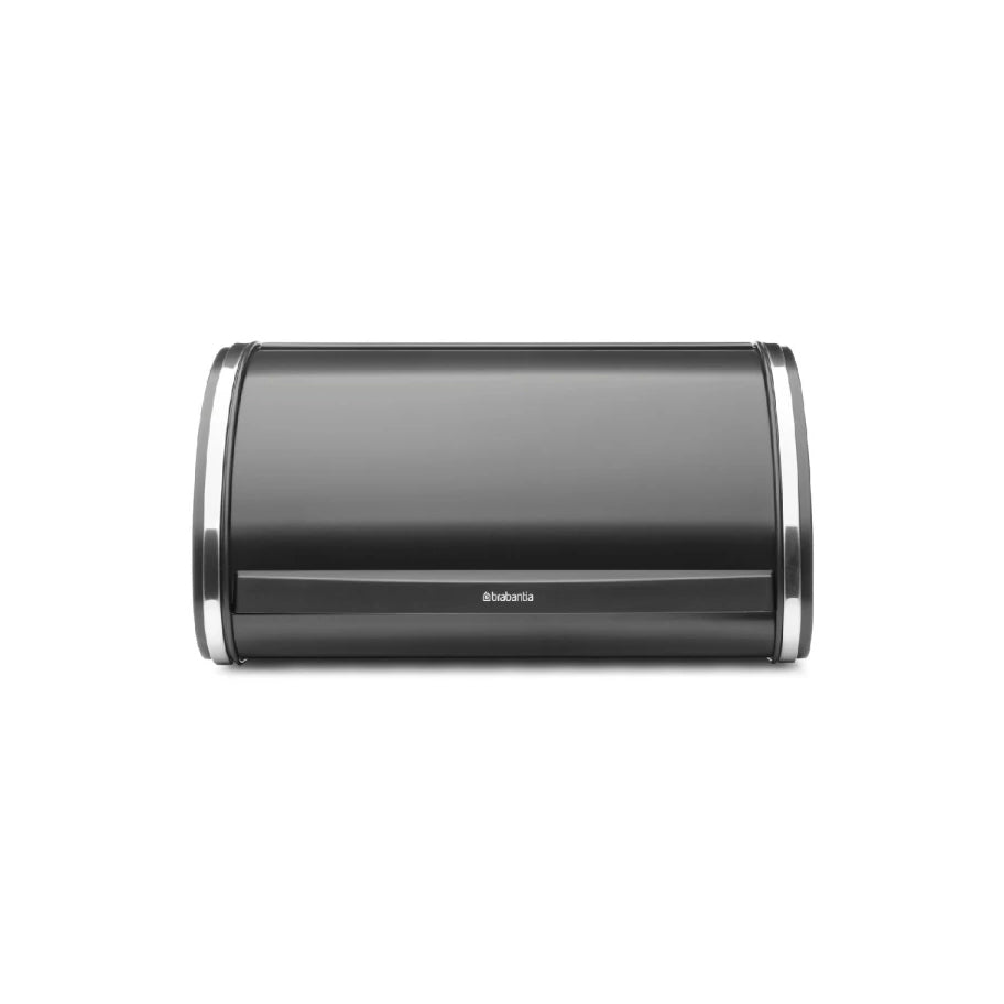 Roll Top Bread Bin Medium - Matte Black