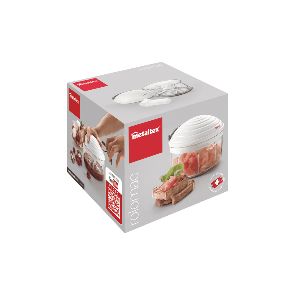 Rotomac Revolutionary Food Processor - White