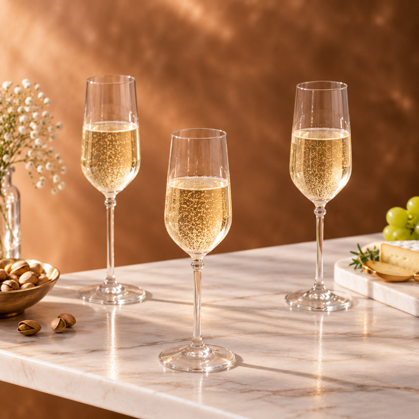 Royal Champagne Flutes 220ml, Set of 4