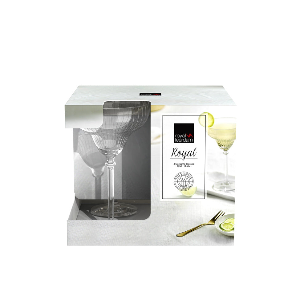 Royal Margarita Glasses 300ml, Set of 4