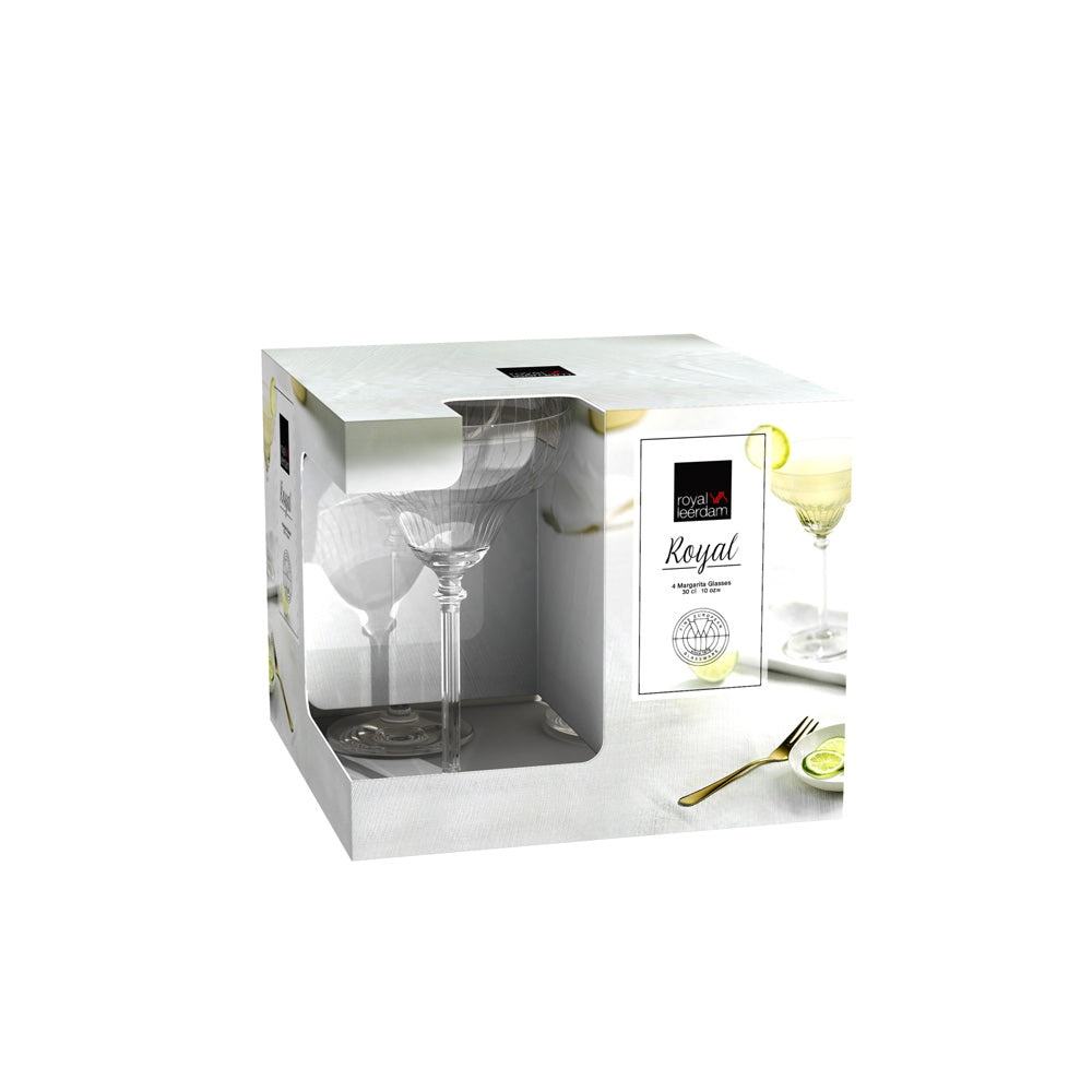 Royal Margarita Glasses 300ml, Set of 4