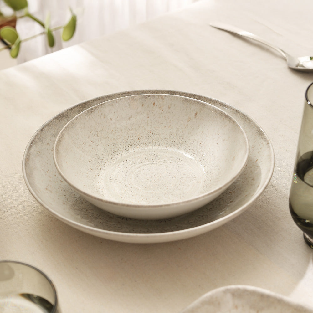 Rubio Medium Bowl - Vintage Beige