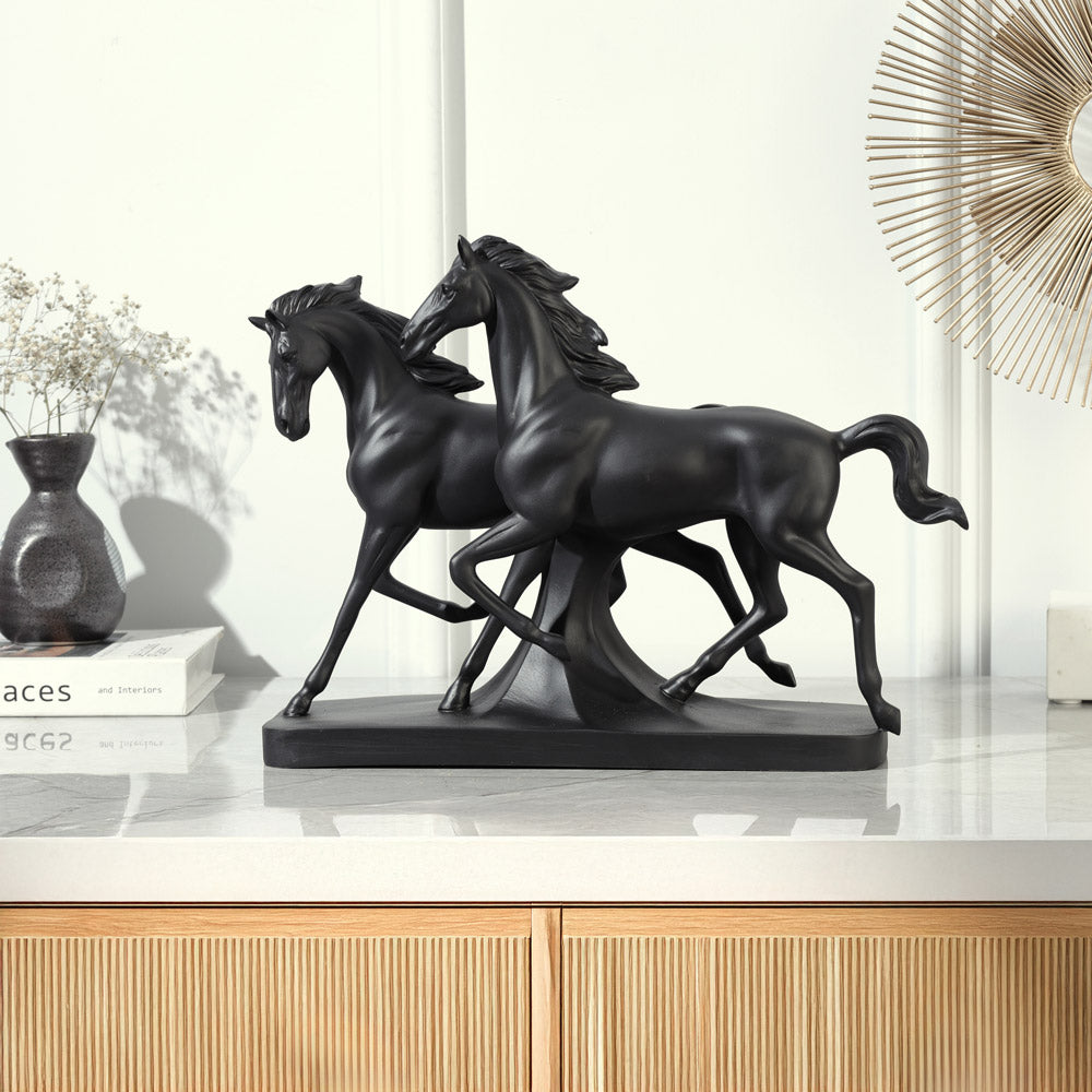 Running Stable Sculpture Large - Black