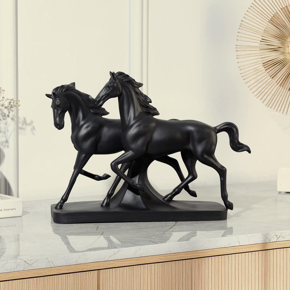 Running Stable Sculpture Large - Black