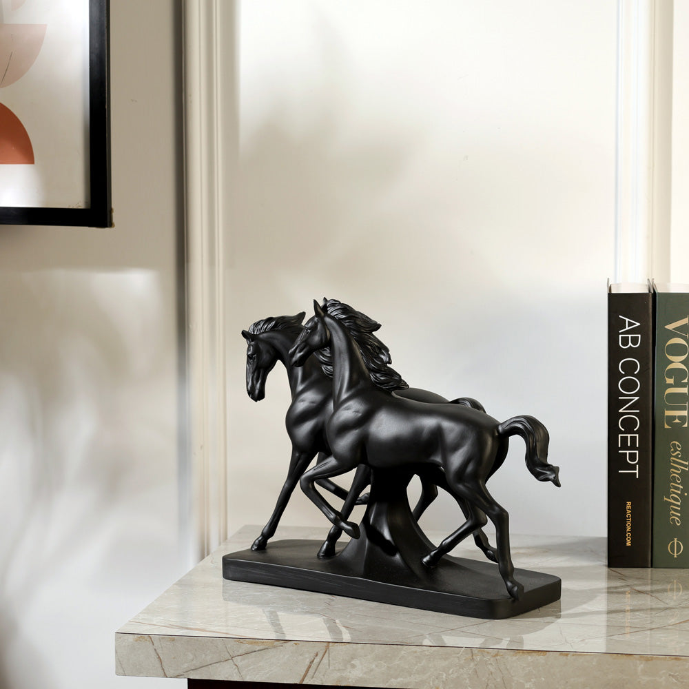 Running Stable Sculpture Large - Black