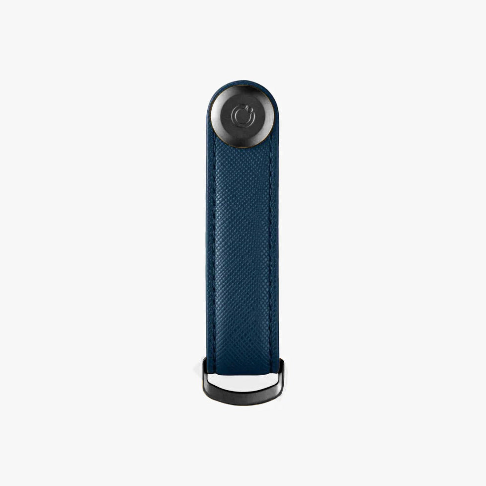 Saffiano Key Organiser - Navy Black
