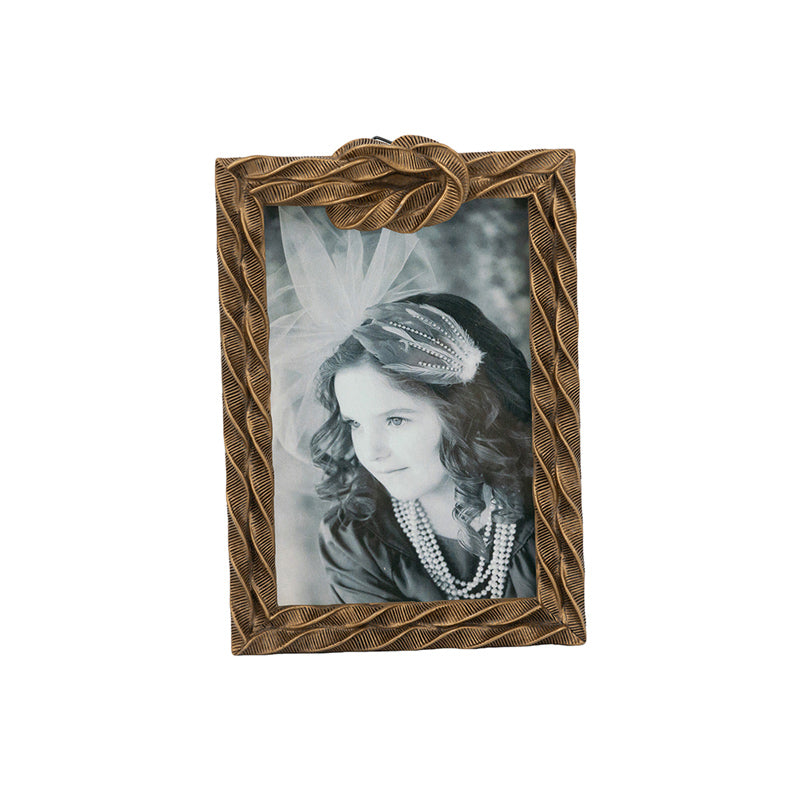 Sailor Knot Photo Frame Medium - Bronze