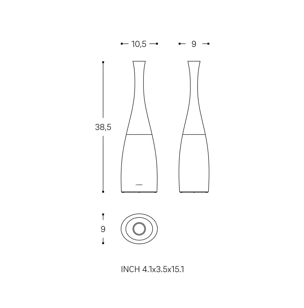 Saku Toilet Brush - Grey