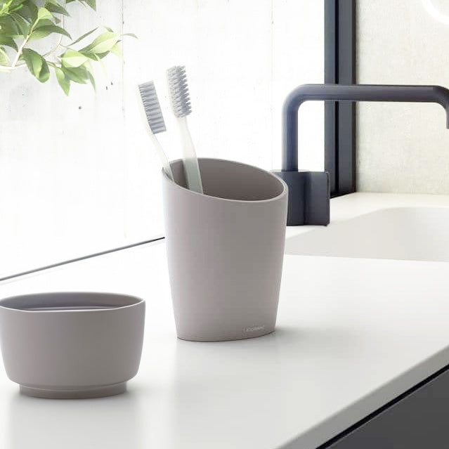 Saku Toothbrush Tumbler - Grey