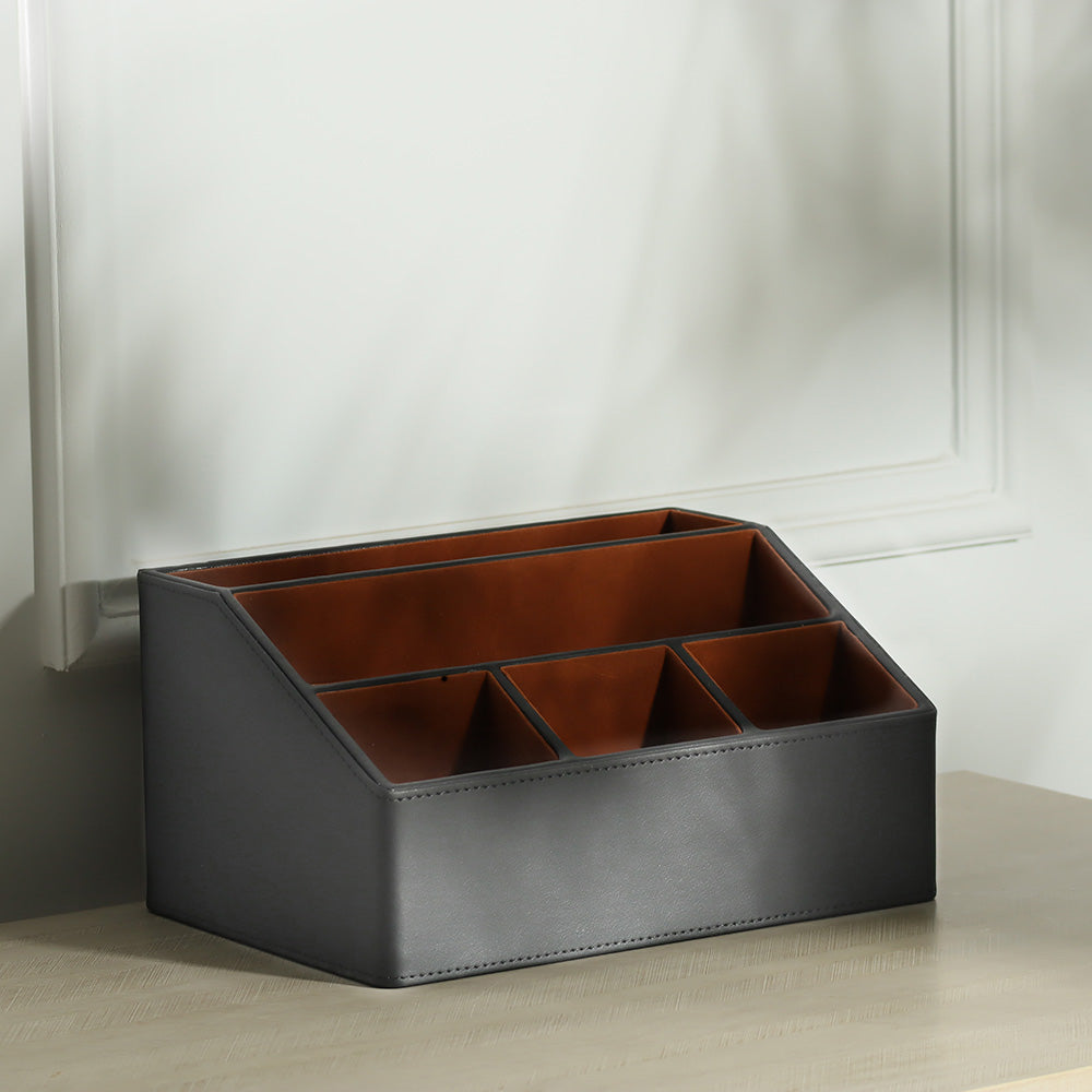 Salle Desk Organiser - Textured Grey