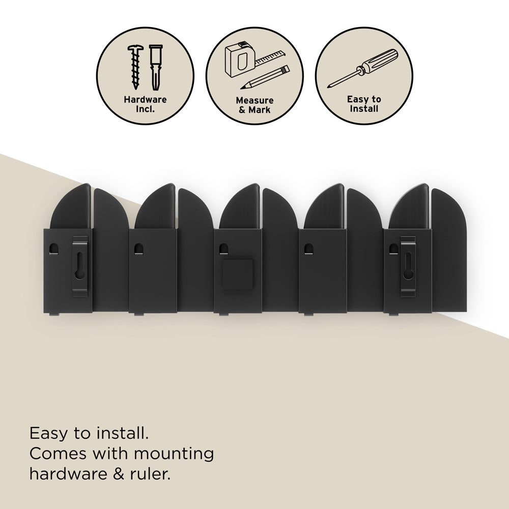 Saloon Multi Hook - Black