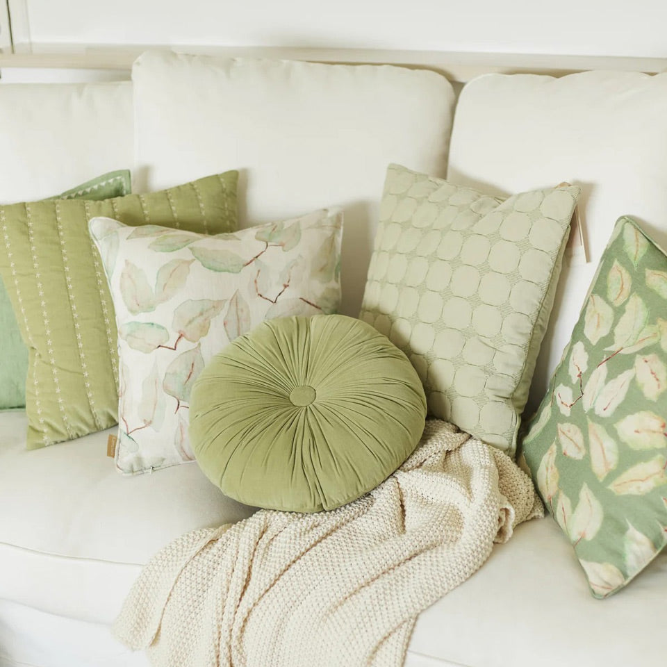 Grove Linen Cushion Cover 45x45cm - Ivory