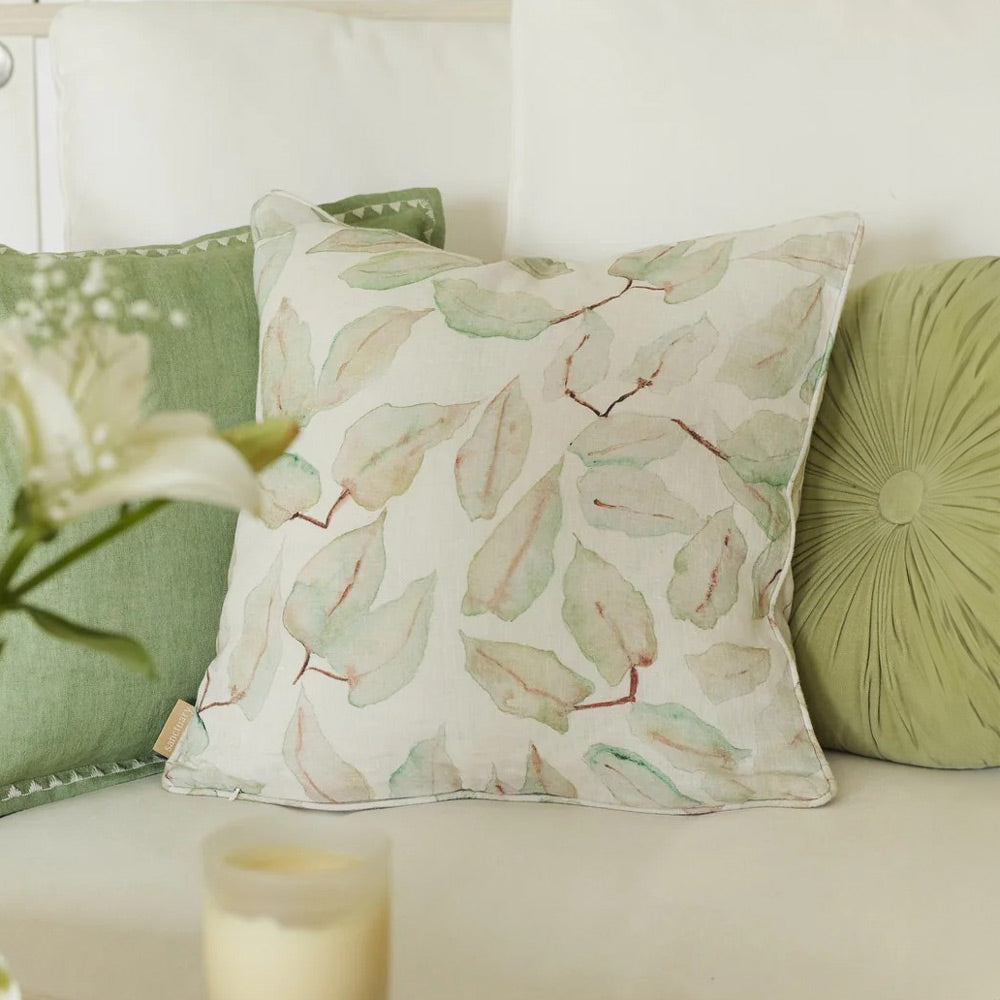Grove Linen Cushion Cover 45x45cm - Ivory