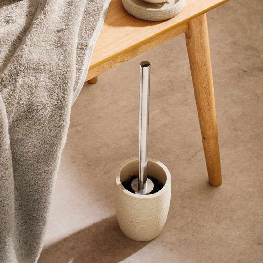 Sand Toilet Brush - Macadamia