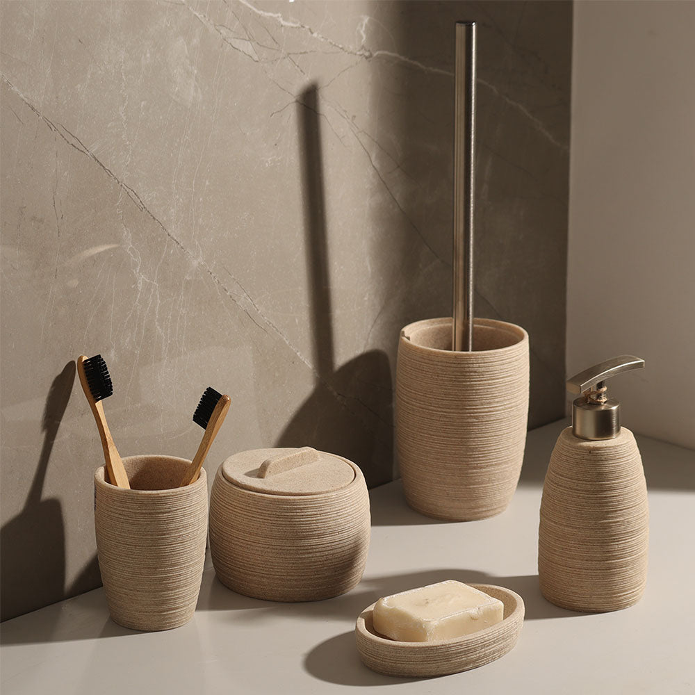 Sand Toilet Brush - Macadamia