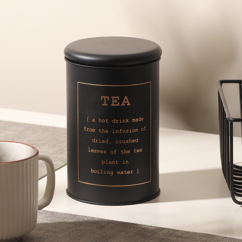 Black Tea Next Tea And Coffee Caddies Buy Set Of Black/Grey Otis