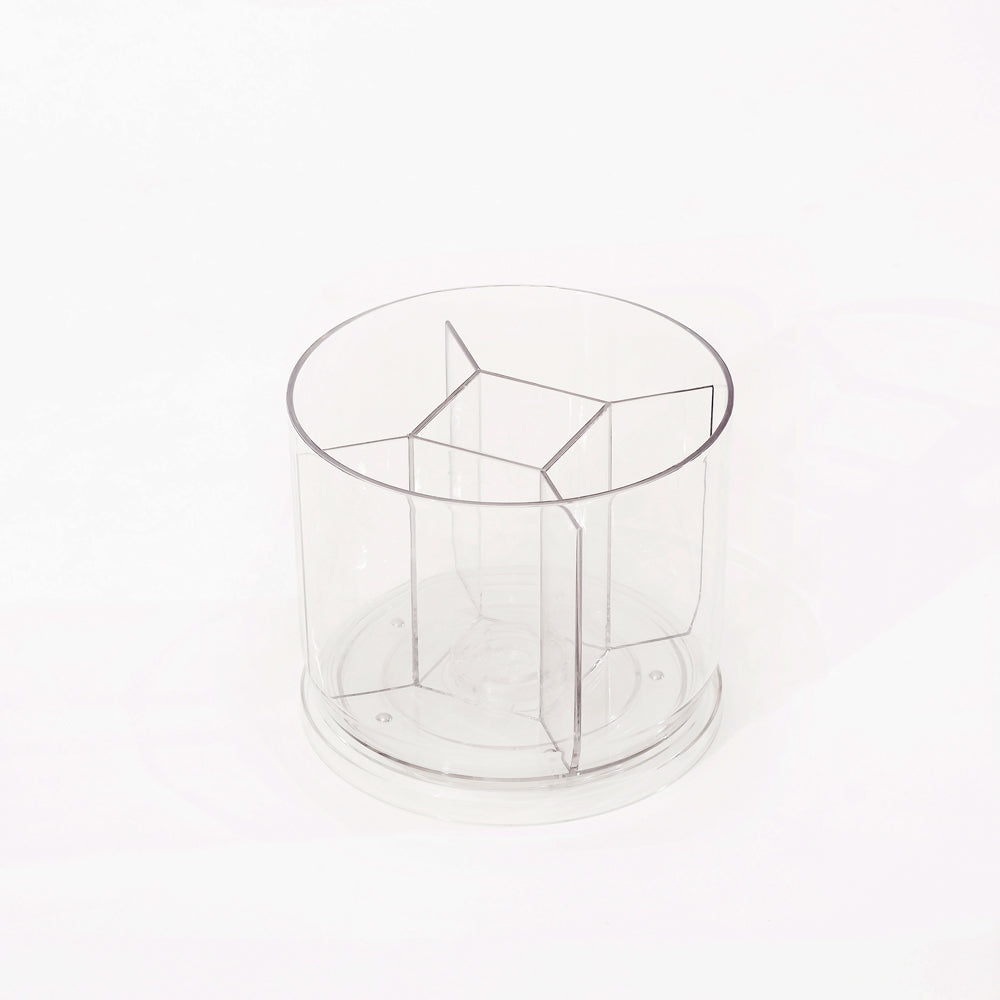 Sans Turntable Organiser Medium - Clear
