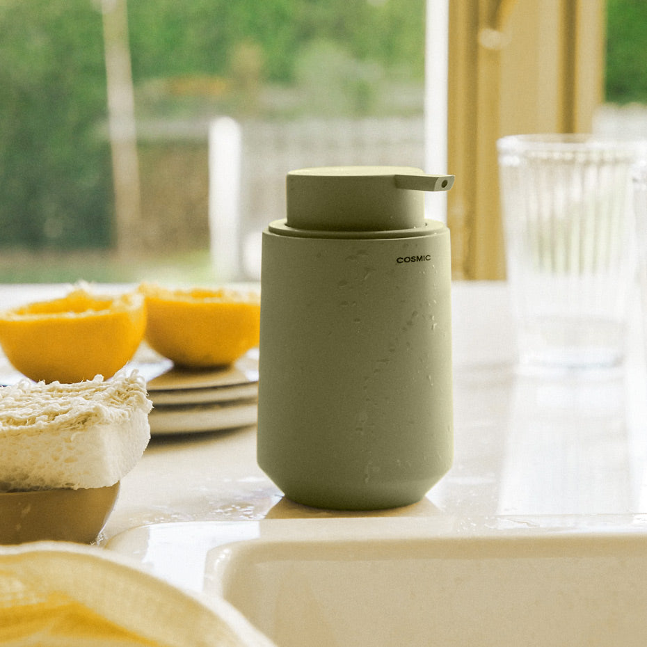 Saona Soap Dispenser - Olive