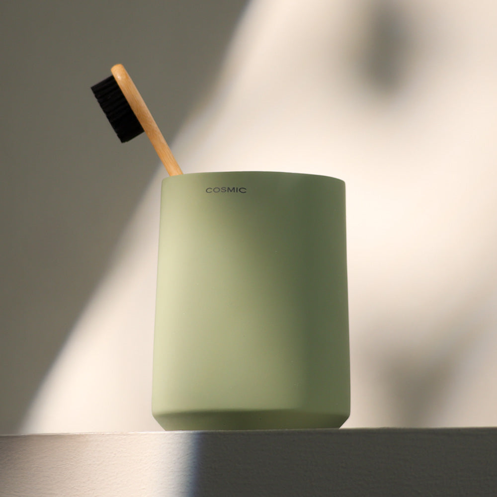 Saona Toothbrush Tumbler - Olive