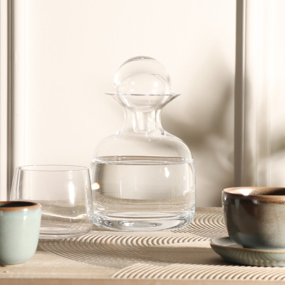 Sarabi Glass Water Carafe 750ml - Clear