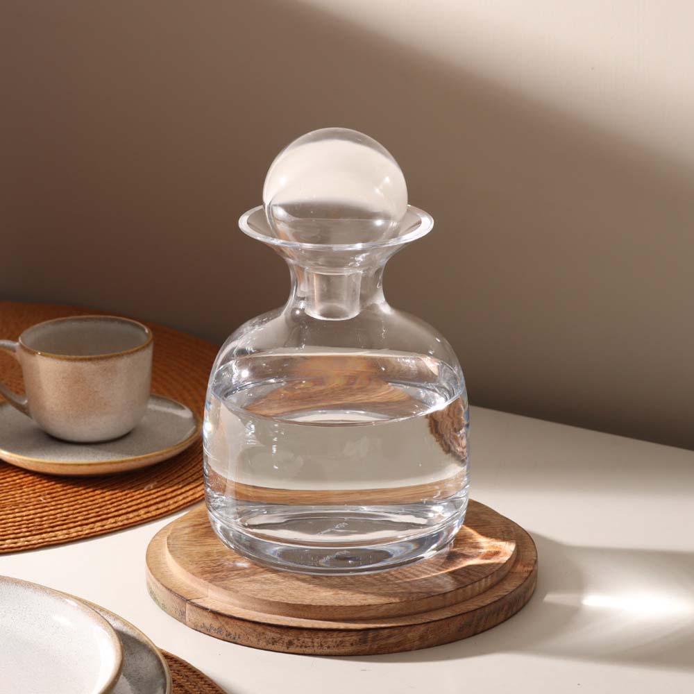 Sarabi Glass Water Carafe 750ml - Clear