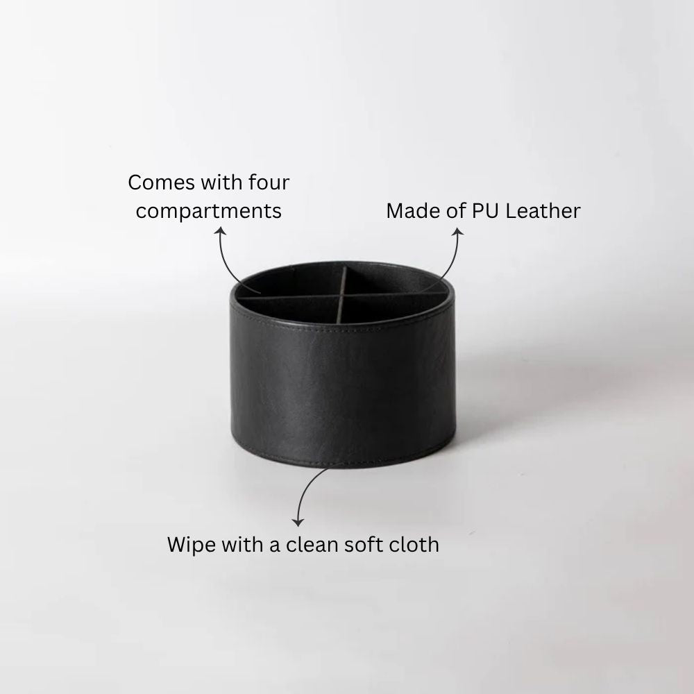 Savoy Remote Holder - Black
