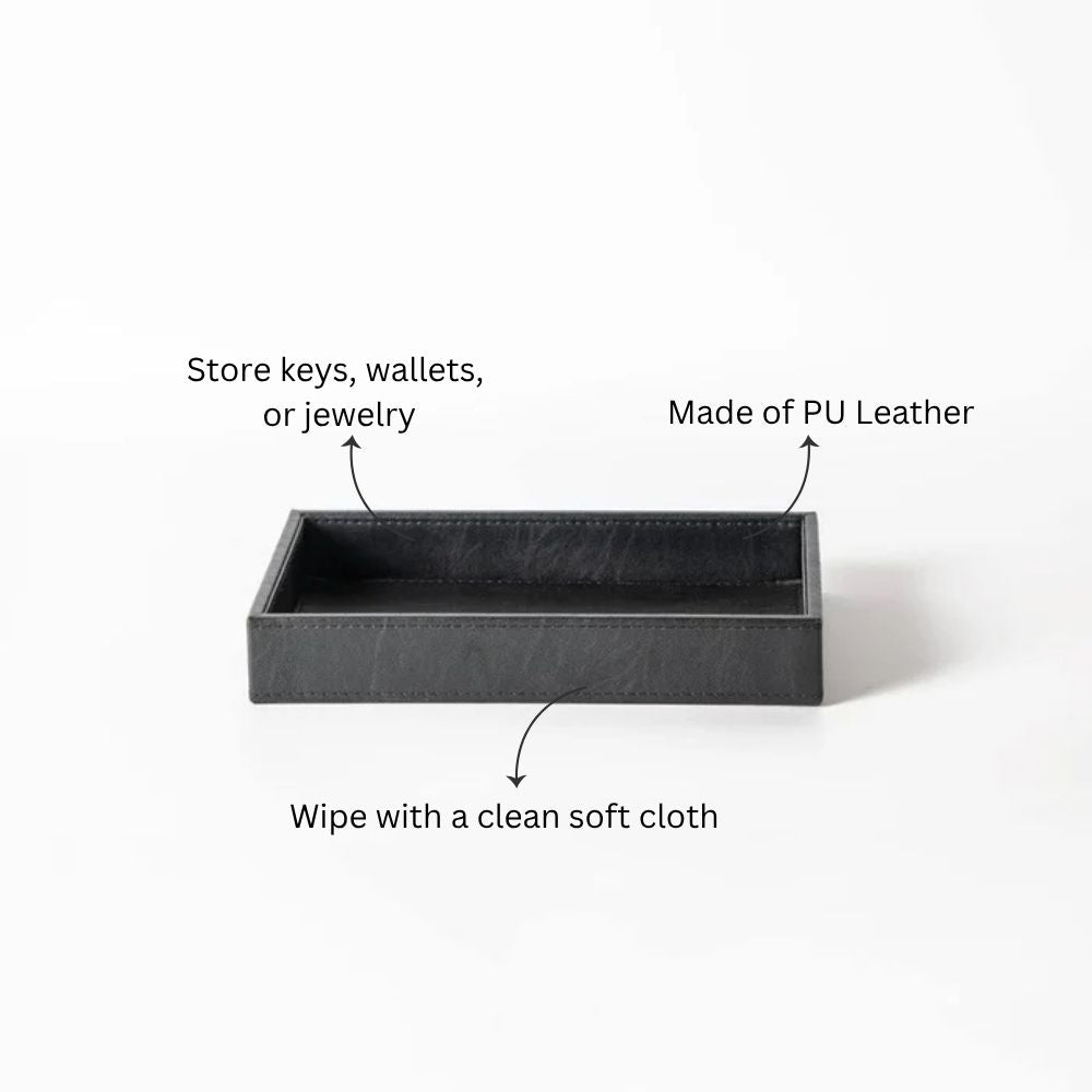 Savoy Small Tray - Black