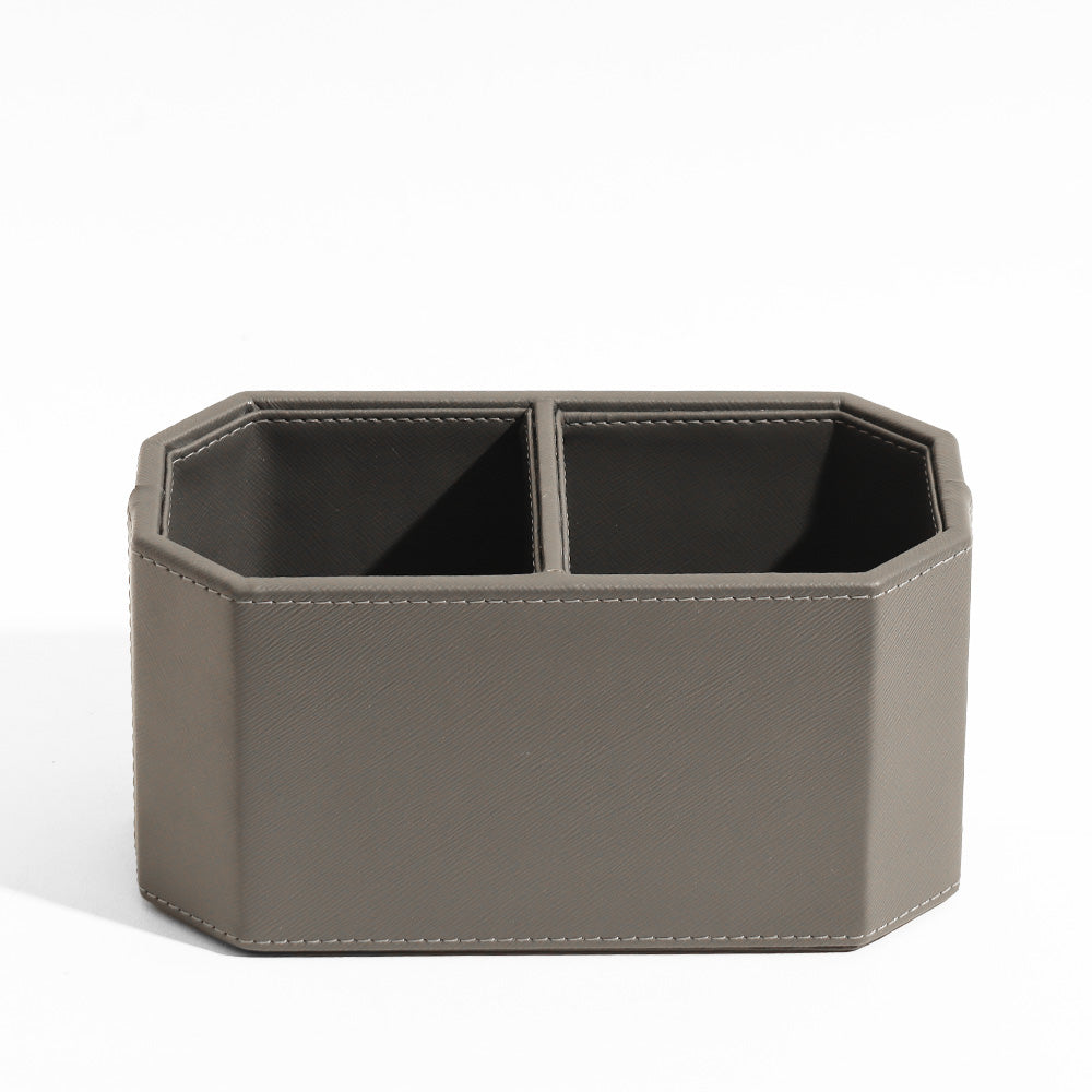 Saxon Duo Organiser - Dark Grey