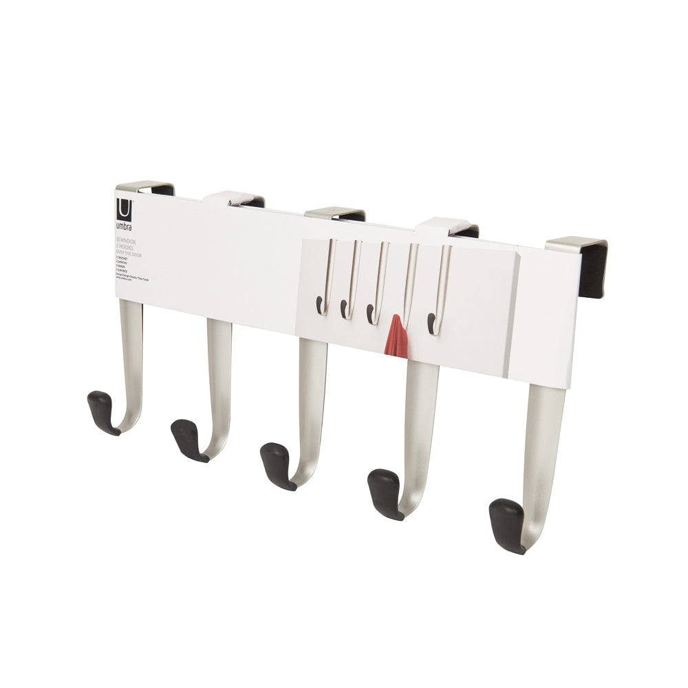 Schnook Over the Door Hooks, Set of 5