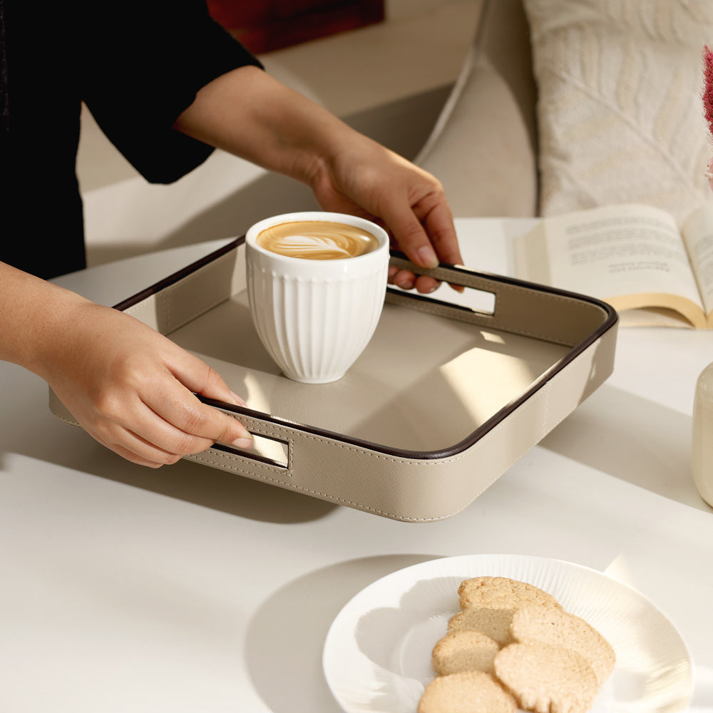 Scribe Square Multi-purpose Tray - Taupe