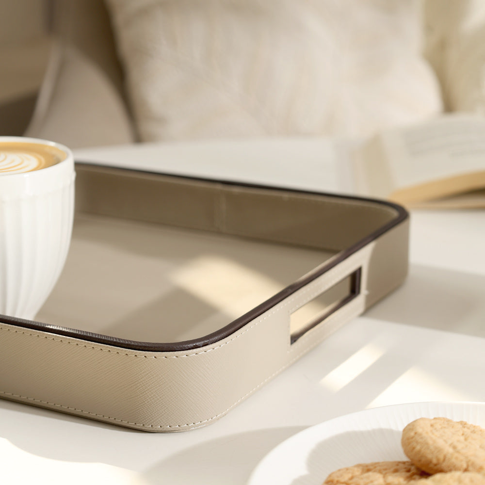 Scribe Square Multi-purpose Tray - Taupe