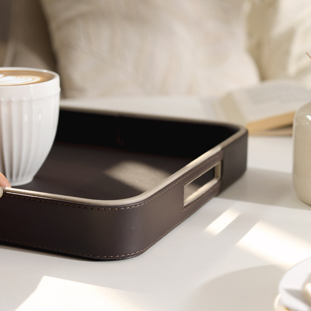 Scribe Square Multi-purpose Tray - Walnut