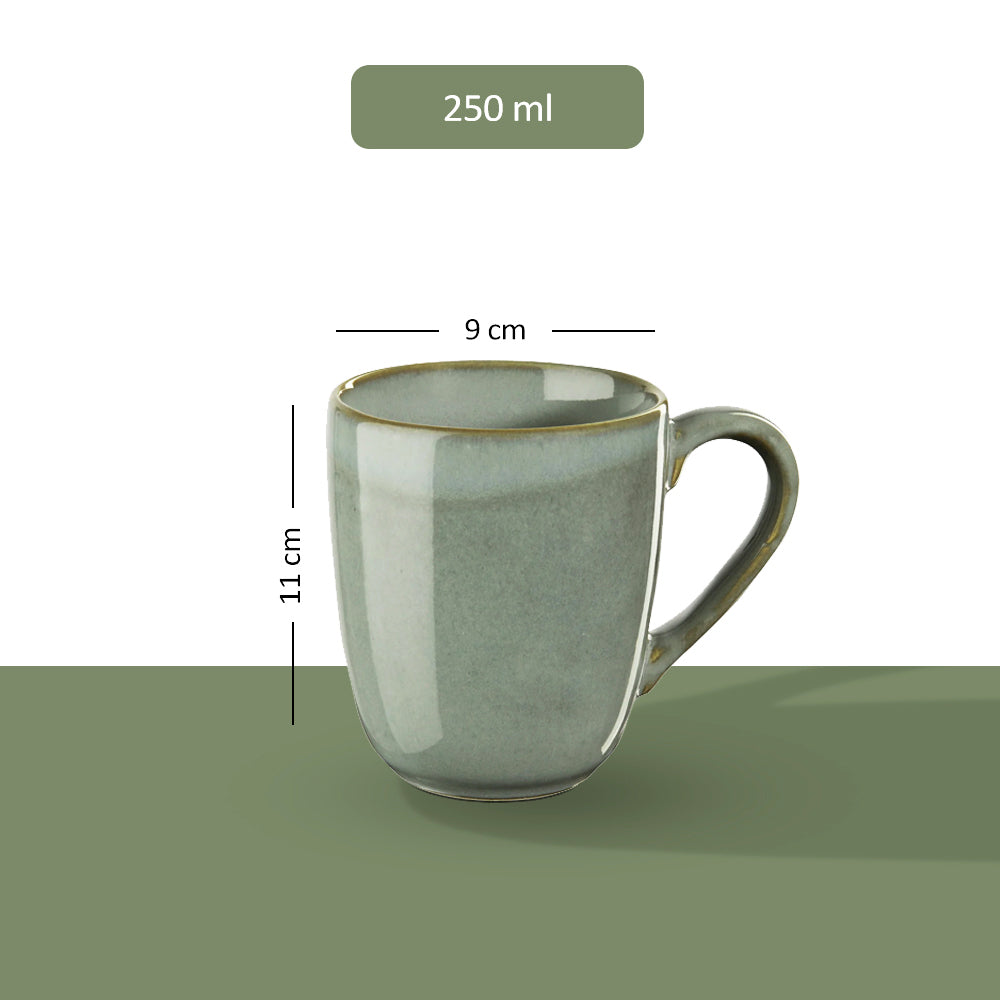 Seasons Mug With Handle - Eucalyptus