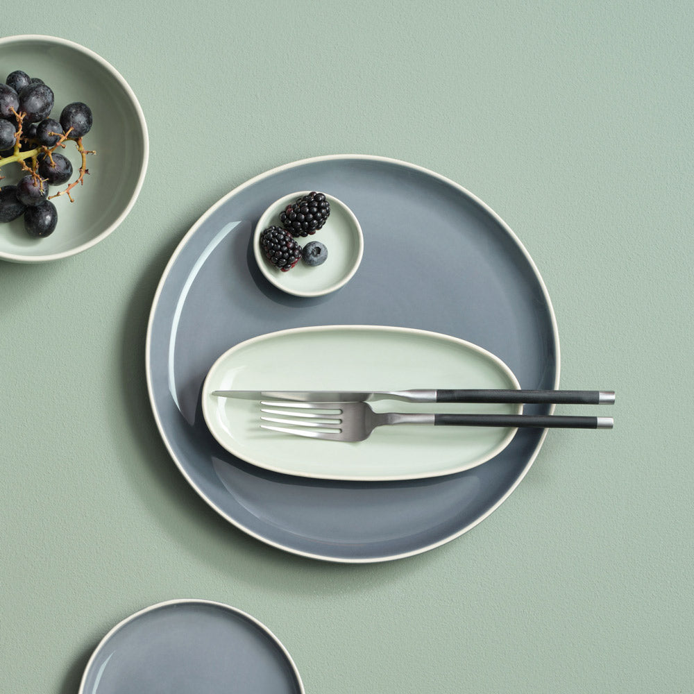 Semana Dinner Plate - Sepia