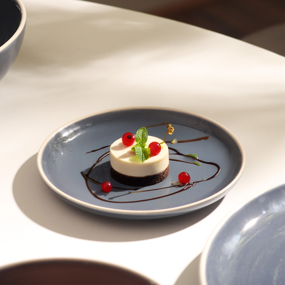 Semana Dessert Plate - Sepia