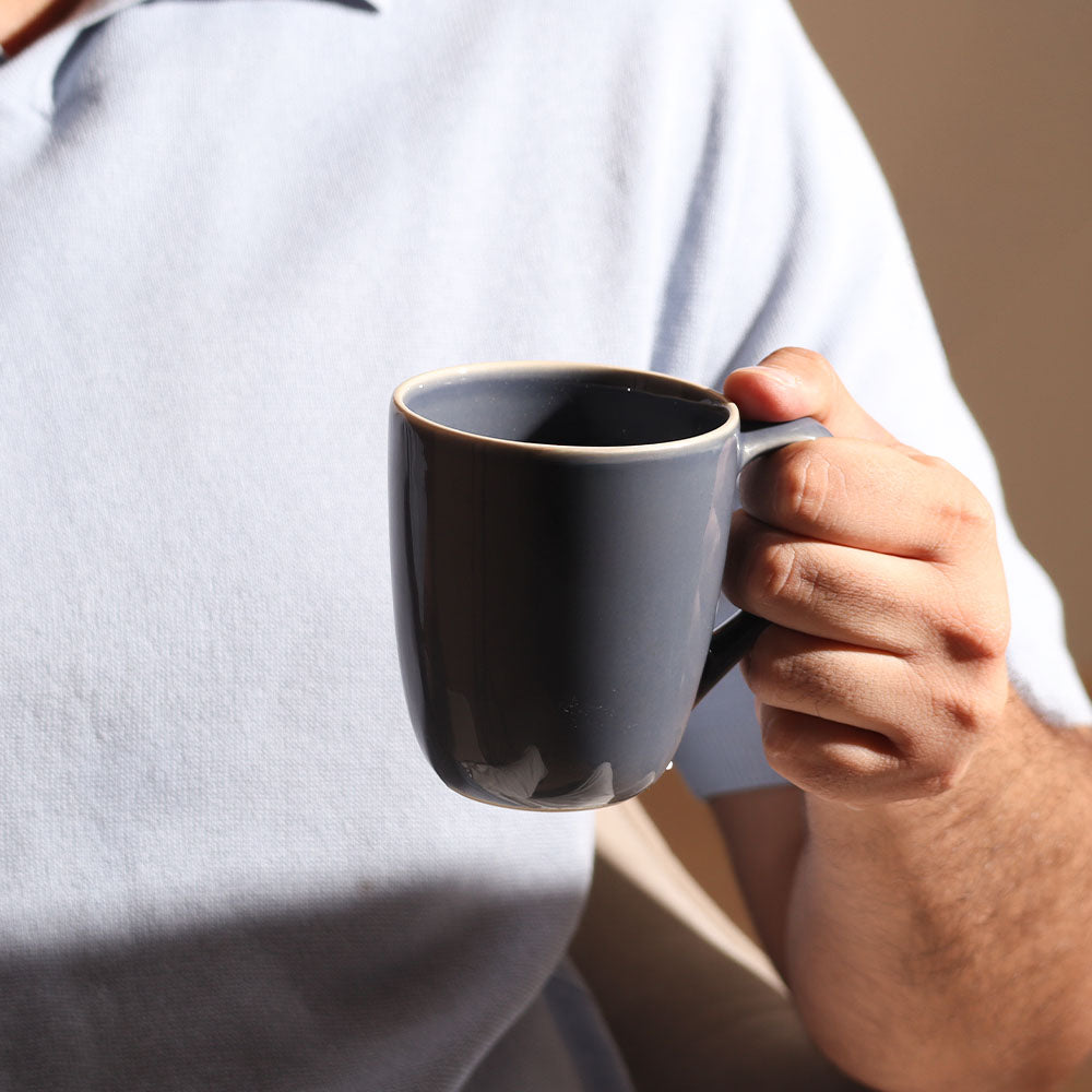 Semana Mug With Handle - Sepia