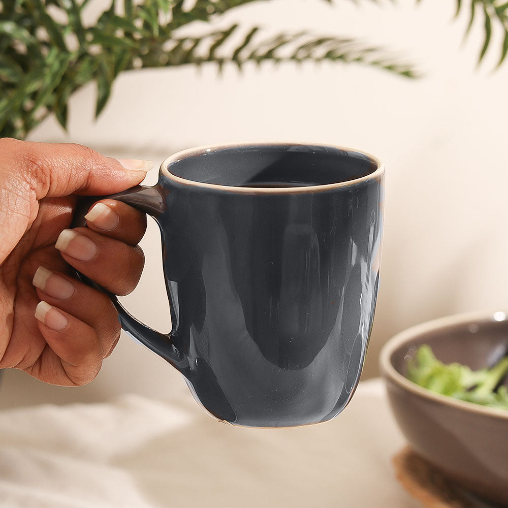 Semana Mug With Handle - Sepia