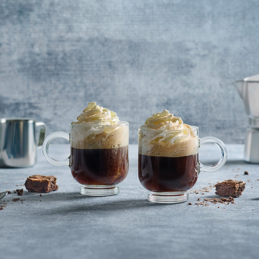 Sentido Cappuccino Glasses 220ml, Set of 6