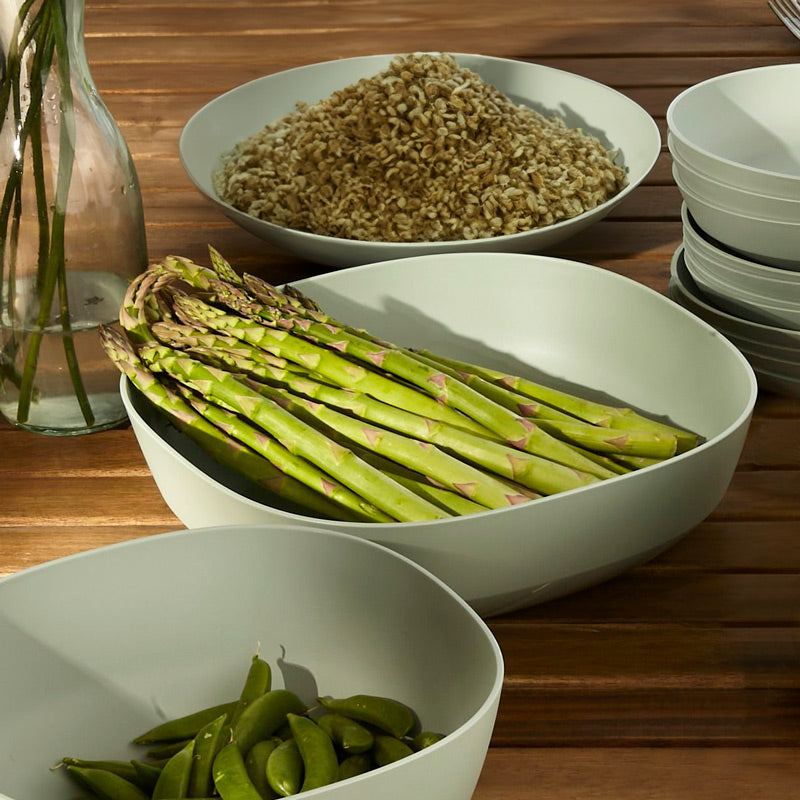 Silueta Serving Bowl with Lid 4L - Nordic Sage
