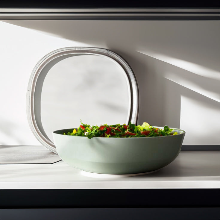 Silueta Serving Bowl with Lid 4L - Nordic Sage