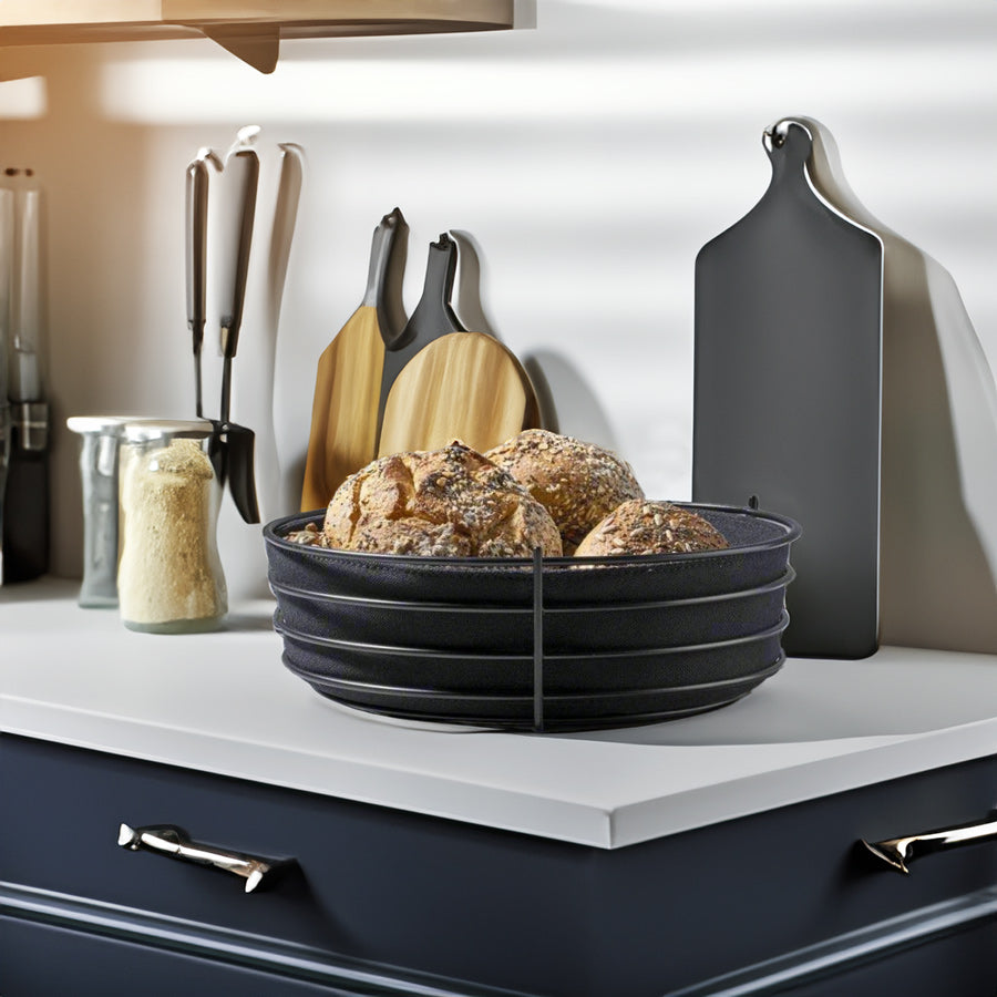 Singles Bread Basket - Black
