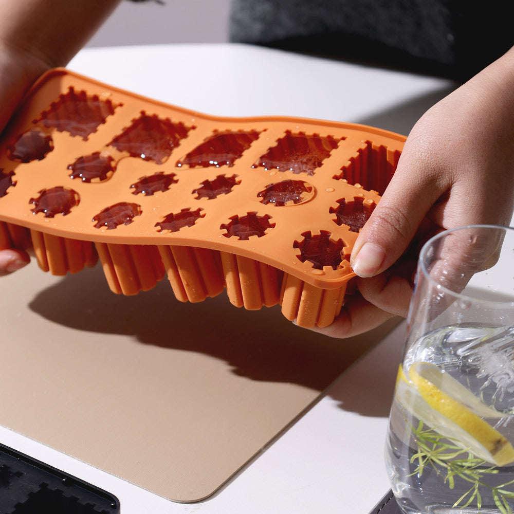 Singles Ice Cube Tray - Apricot